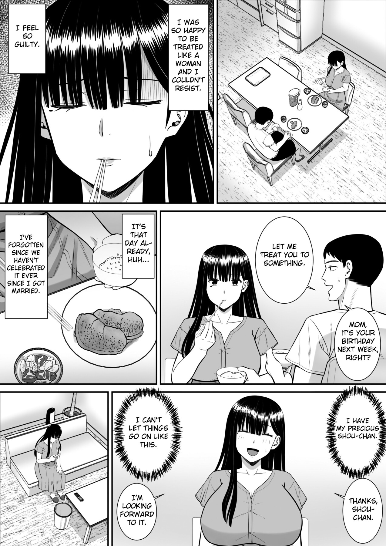 Hentai Manga Comic-Anyone Want to Hear the Story of How a Bully Seduced my Mother?-Read-58